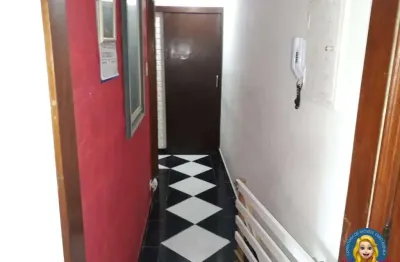 Apartamento para venda em santos, estuário, 2 dormitórios, 1 banheiro, 1 vaga