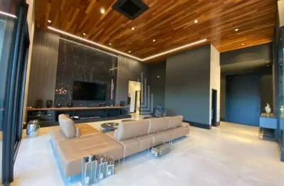 Casa de alto padrão à venda no condomínio royal boulevard em foz do iguaçu.