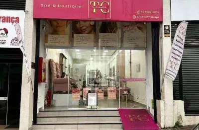 Sala comercial disponível para locação no centro de foz do iguaçu.