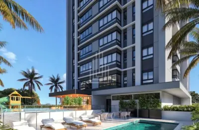 Apartamentos à venda no edifício aurum residence localizado na rua santos dumont, centro.