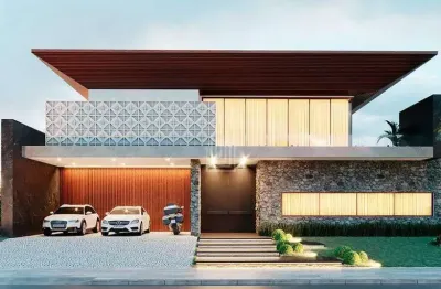 Casa à venda no condomínio village iguassu golf residence em foz do iguaçu.