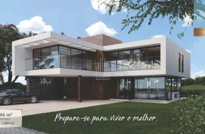 Casa alto padrão à venda no condomínio village iguassu em foz do iguaçu.