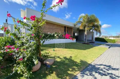 Casa térrea à venda no condomínio reserva iguaçu em foz do iguaçu.