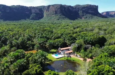 Oportunidade de investimento - belíssima pousada à venda de porteira fechada por apenas r$ 2.300.000,00, zona rural cuiabá - po7406