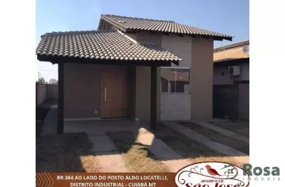 Casa para venda distrito industrial residencial são josé cuiabá - 23739