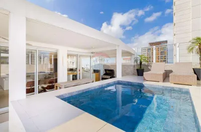Cobertura duplex com 315 m2 , 3 dormitórios e 3 vagas , perdizes .linda vista com lazer completo