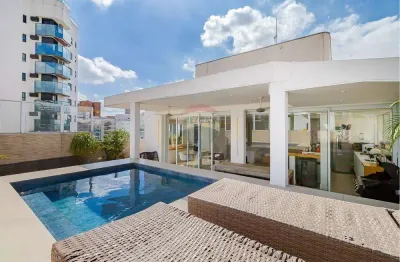 Cobertura duplex com 315 m2 , 3 dormitórios e 3 vagas , perdizes .linda vista com lazer completo