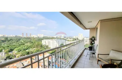 Apartamento 94m2  living clu. lb chácara flora, andar alto, varanda vista golf, 3 dormitórios, 2 vagas, r$890.000,00  jardim marajoara