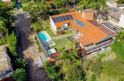 Casa no condomínio estância parque atibaia com  355 m2 au e 6 dormitórios piscina e área gourmet