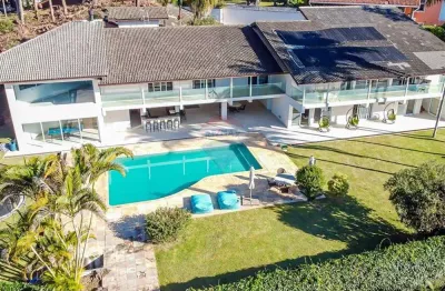 Casa de luxo com 8 suítes à venda no condomínio estância parque atibaia | cozinha kasher e piscina privativa