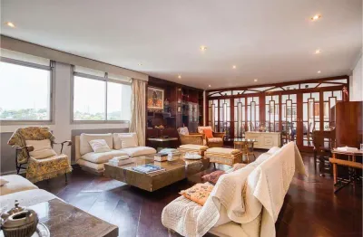 Vende apartamento com 4 dormitórios (3 suítes), 2 vagas, 280 m2, na pça. irmãos karmam 94 - 10o. andar, no sumaré, sp, capital - r$ 1.830.000,00