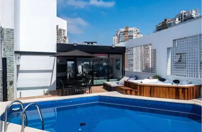 Venda cobertura, apartamento duplex, panamby, 350m2, 3 suítes, 3 vagas, totalmente reformada!