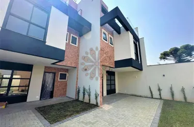 Casa com 3 quartos à venda na rua joão batista casagrande, 140, santa felicidade, curitiba, 142 m2 por r$ 1.050.000
