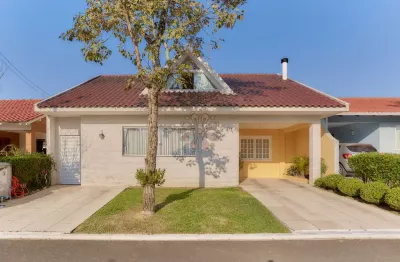 Casa em condomínio fechado com 3 quartos à venda na rua antônio escorsin, 1893, são braz, curitiba, 210 m2 por r$ 1.360.000
