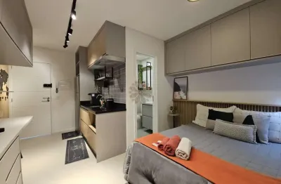 Kitnet / stúdio à venda na rua treze de maio, 390, centro, curitiba, 22 m2 por r$ 311.000