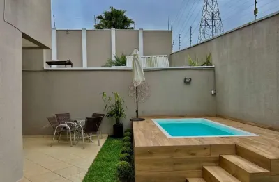 Casa em condomínio fechado com 3 quartos à venda na rua margarida dallarmi, 640, santa felicidade, curitiba, 190 m2 por r$ 1.089.000