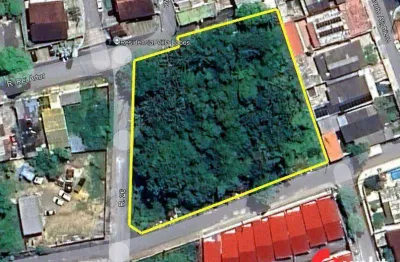 Terreno à venda com 3300 m² por r$ 2.500.000 - parque 10 de novembro - manaus/am