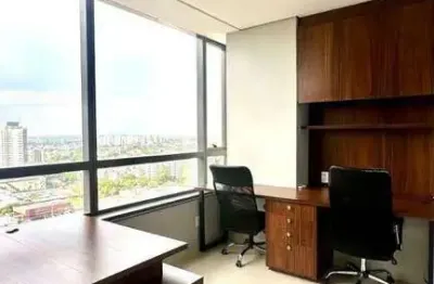 Sala para alugar, 35 m² por r$ 6.000,00/mês - adrianópolis - manaus/am