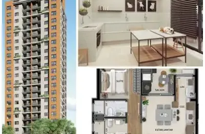 Apartamento com 2 quartos à venda na Rua João Bonat, 93, Novo Mundo, Curitiba