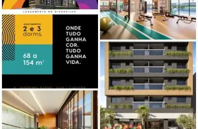 Espetacular apartamentos de 68 a 154 m² com 2 e 3 dormitórios com suíte !