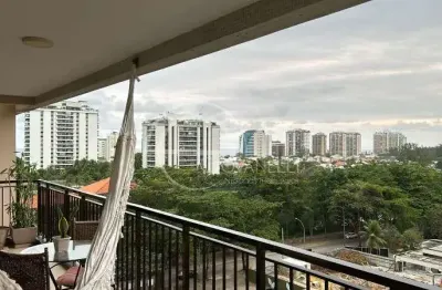 Apartamento de 2 suites á venda - barra da tijuca - parque das rosas