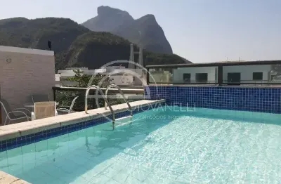 Cobertura duplex  á venda  4 quartos / 3 suíte  - barra da tijuca - jardim oceânico - vista total pedra da gávea