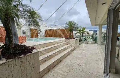 Cobertura linear  à venda de altíssimo padrão! 4 suítes !  barra da tijuca - riviera da lagoa!vista deslumbrante para lagoa!