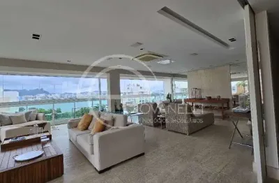 Cobertura linear  à venda de altíssimo padrão! 4 suítes !  barra da tijuca - riviera da lagoa!vista deslumbrante para lagoa!