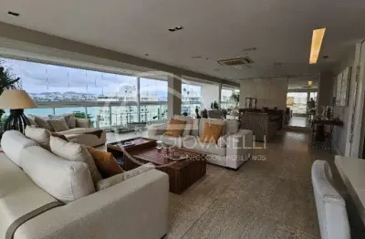 Cobertura linear  à venda de altíssimo padrão! 4 suítes !  barra da tijuca - riviera da lagoa!vista deslumbrante para lagoa!
