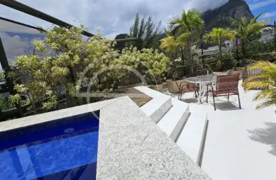 Cobertura de luxo na barra da tijuca, jardim oceânico - linear !3 quartos, 3 suítes, 5 banheiros, 4 vagas de garagem, 262m² de área.