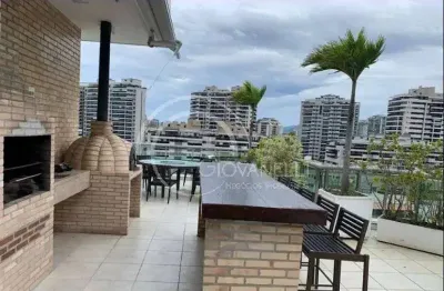 Cobertura duplex de 4 suites á venda - barra da tijuca - residences de monaco