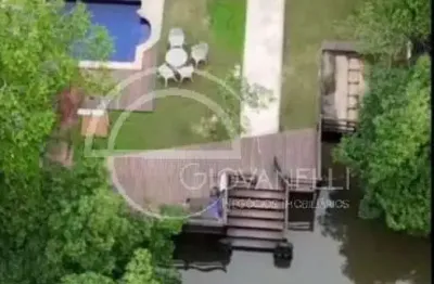 Casa na lagoa da tijuca - barra da tijuca -  5 minutos metrô - 5 quartos - deck para barco privativo
