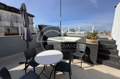 Cobertura de 5 quartos à venda no recreio dos bandeirantes, rio de janeiro: 190m², 1 suíte, 3 banheiros e 2 vagas na garagem!