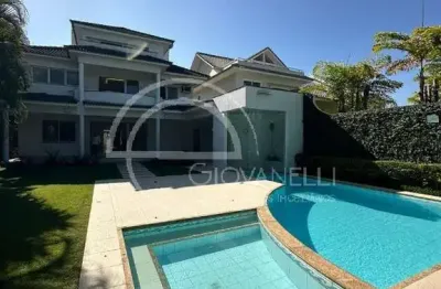 Casa triplex de 6 quartos à venda - barra da tijuca - crystal lake