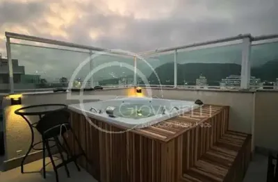 Cobertura duplex de 3 suítes à venda - barra da tijuca - london green - blue