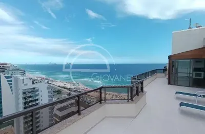 Cobertura linear de 2 suítes à venda - barra da tijuca - la reserve hotel residence