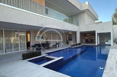 Mansão contemporânea, entregue porteira fechada no santa mônica jardins barra da tijuca, 950m², 6 suítes, área de lazer completa e segurança total