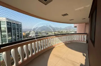 Imperdível: apartamento de 3 quartos na barra da tijuca, rio de janeiro-rj, com 145m², suíte, 2 banheiros e 2 vagas!