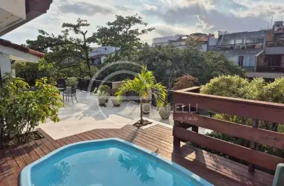 Cobertura linear 209m² na gleba a, recreio, 2 quartos com possibilidade de mais 1,  terraço amplo com piscina, ao lado do shopping barra world