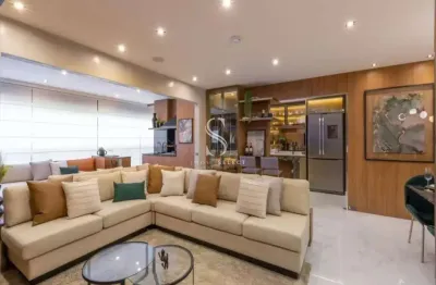 Condomínio grand living nova klabin,  apartamento  á venda com 100m² 3 dormitório, 2 suites, 2 vagas