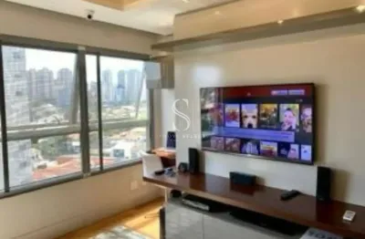 Condomínio maxhaus brooklin - apartamento de 70m² com 2 dormitórios, 1 suíte 100% mobiliado