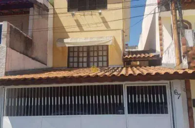 Sobrado com 3 dormitórios à venda, 120 m² por r$ 700.000,00 - taboão - são bernardo do campo/sp