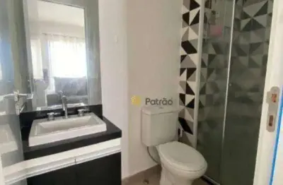 Apartamento com 1 dormitório para alugar, 35 m² por R$ 2.883,68/mês - Rudge Ramos - São Bernardo do Campo/SP
