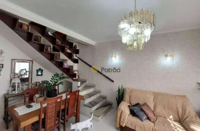 Sobrado com 3 dormitórios à venda, 154 m² por r$ 980.000,00 - rudge ramos - são bernardo do campo/sp