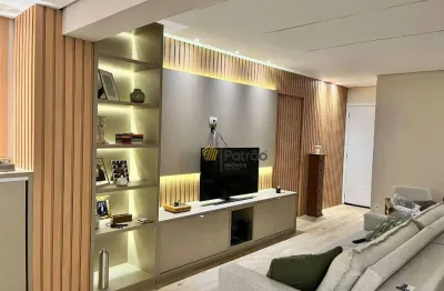 Apartamento com 3 dormitórios à venda, 103 m² por r$ 1.277.000,00 - vila assunção - santo andré/sp