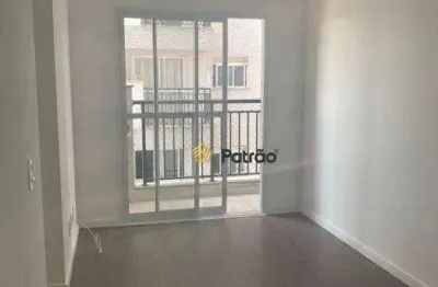 Apartamento com 2 dormitórios para alugar, 48 m² por r$ 3.289,42/mês - centro - são bernardo do campo/sp