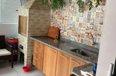 Cobertura no condomínio parque san thomas com 3 dormitórios à venda, 125 m² por r$ 450.000 - paulicéia - são bernardo do campo/sp