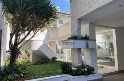 Mansão chacara inglesa 6 dormitórios à venda, 1131 m² por r$ 4.700.000 - chácara inglesa - são bernardo do campo/sp