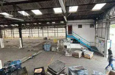 Galpão à venda, 3700 m² por r$ 18.000.000,00 - sertãozinho - mauá/sp