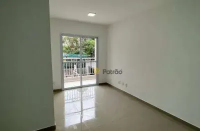 Apartamento com 2 dormitórios para alugar, 51 m² por r$ 2.443,45/mês - taboão - são bernardo do campo/sp